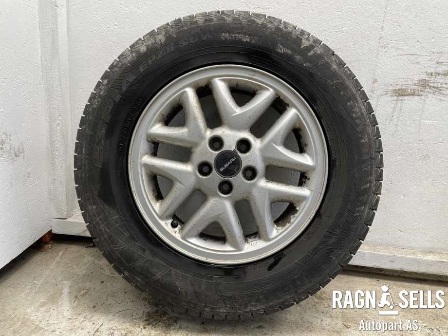 Hjulsett aluminium vinter til Subaru Forester 2002-2005 (Type II, Fase 1) (FALKEN|5X100/ET48/56.1|205/70R15|)