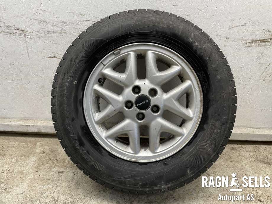 Hjulsett aluminium vinter til Subaru Forester 2002-2005 (Type II, Fase 1) (FALKEN|5X100/ET48/56.1|205/70R15|)