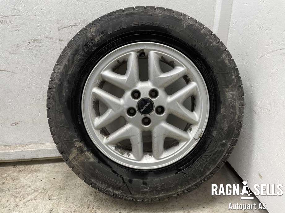 Hjulsett aluminium vinter til Subaru Forester 2002-2005 (Type II, Fase 1) (FALKEN|5X100/ET48/56.1|205/70R15|)