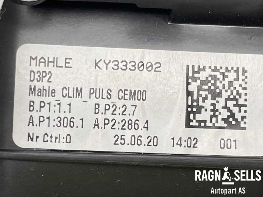 Varmeapparat motor til Peugeot 208 2019-->> (Type II)  (98 333 804 80|)