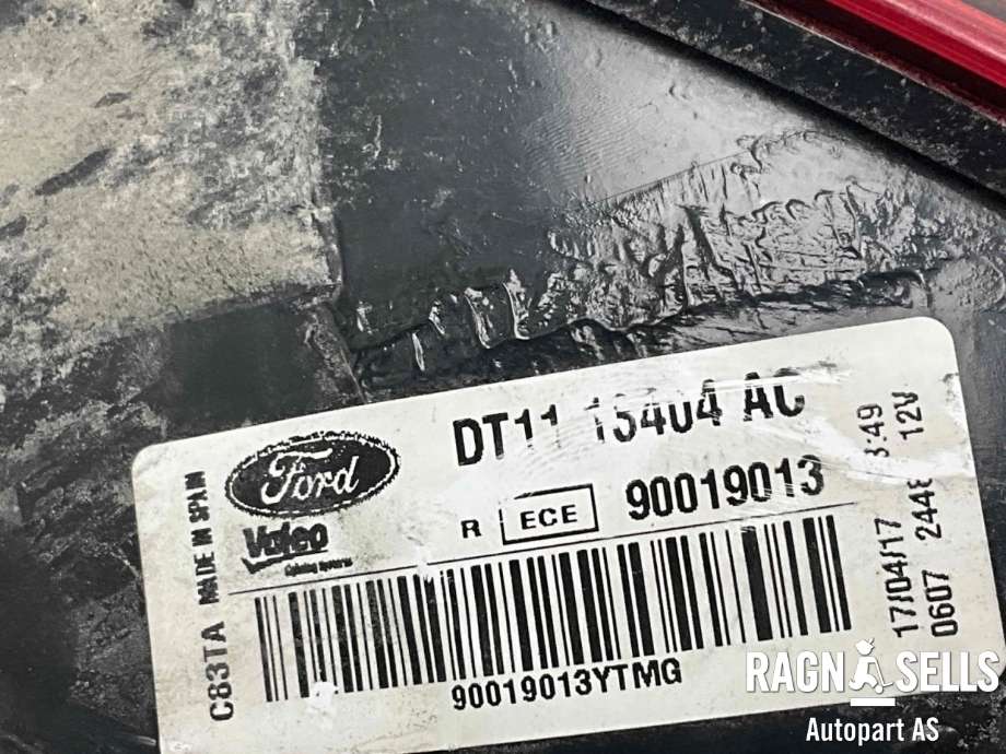 Baklykt høyre til Ford Transit Connect 2013-2018 Type II, Fase 1 (DT11-13404-AD|DT11-13404-AC|)