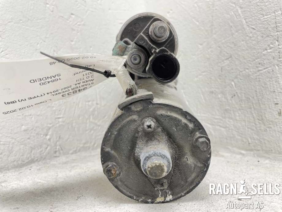 Starter diesel til Audi A4 2007-2014 (Type IV) (B8) (B8) (BOSCH|03L 911 021 C||03L911021|03L911021F|03L911021H)