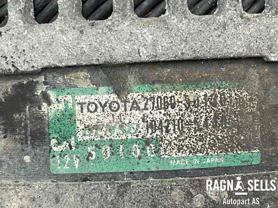 Dynamo diesel til Toyota Land Cruiser 150 2010-2013 (Fase 1) (2706030130|27060-30060|27060-30130|27060-30130-84|27060-30131|27060-30131-84|27060-30210|)