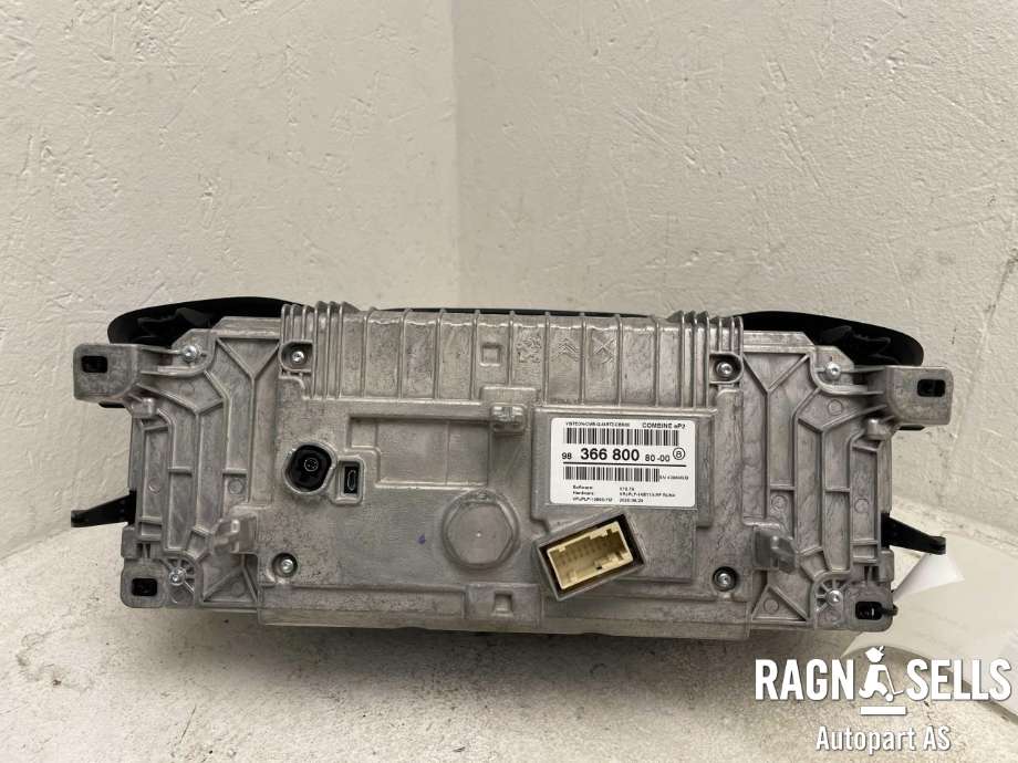 Speedometer til Peugeot 208 2019-->> (Type II)  (983668008000|98 220 602 80|98 366 800 80)