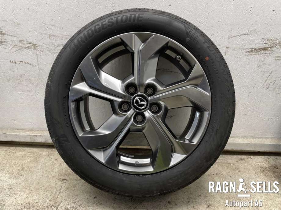 Hjulsett aluminium sommer til Mazda MX-30 2020-->>  (BRIDGESTONE|5X114.3/ET45/67.1|215/55R18|9965777080|7JX18)
