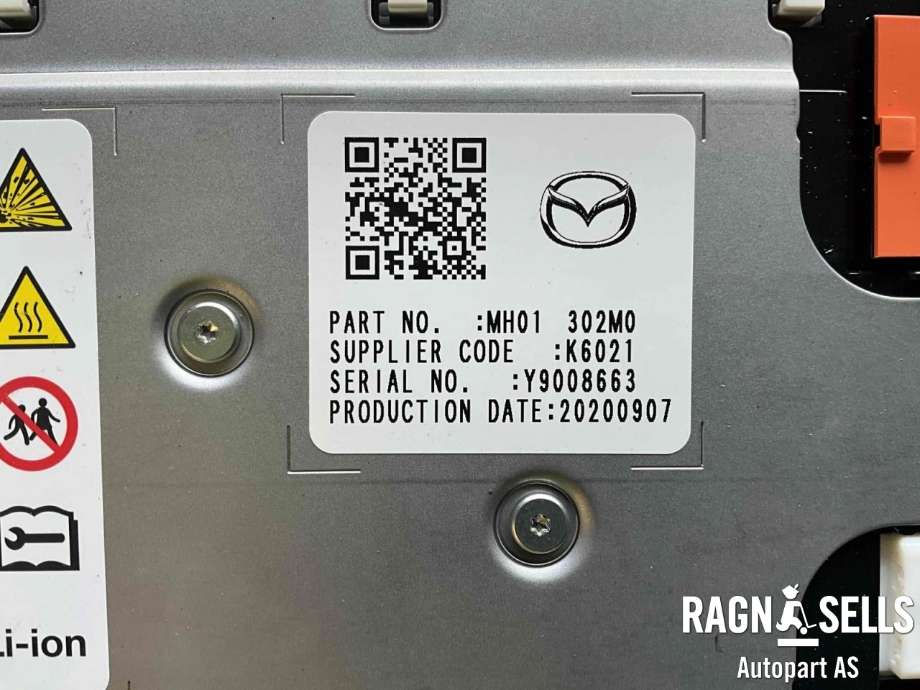 Batteripakke-modul elbil til Mazda MX-30 2020-->>  (MH01 302M0|K6021|)