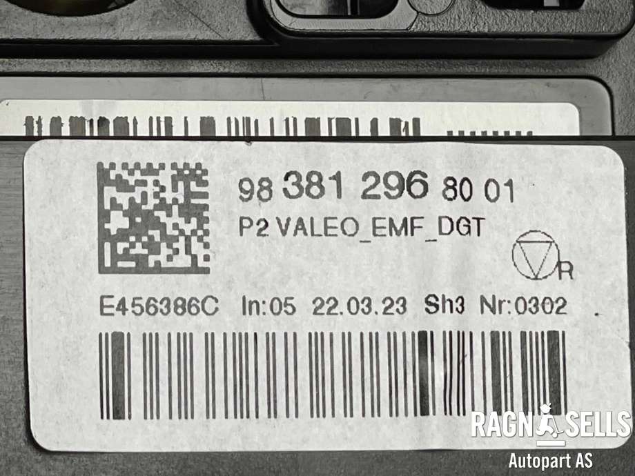 Bilstereo navigasjon skjerm til Peugeot 208 2019-->> (Type II)  (VALEO|983812968001|E456386C|)
