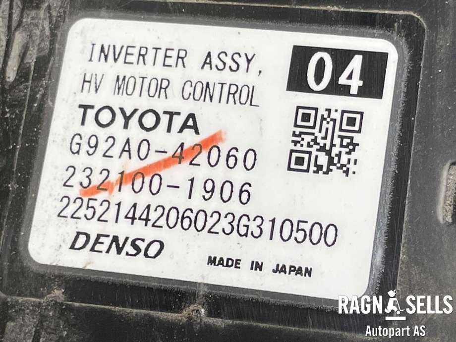 Inverter hybrid til Toyota RAV4 2019-->> (Type V) (G92A0-42060|232100-1906|)