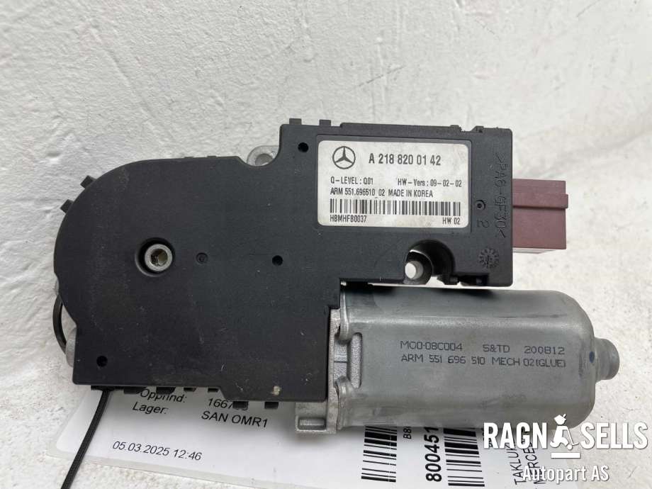 Takluke motor til Mercedes CLS 2011-2017 (C218) (C218) (A 218 820 01 42|)