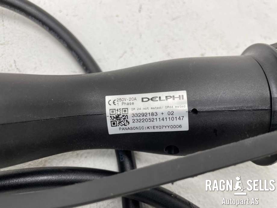 Batterilader kabel til Nissan Leaf 2018-->> (Type II)  (DELPHI|296905SH0A|33292183|)