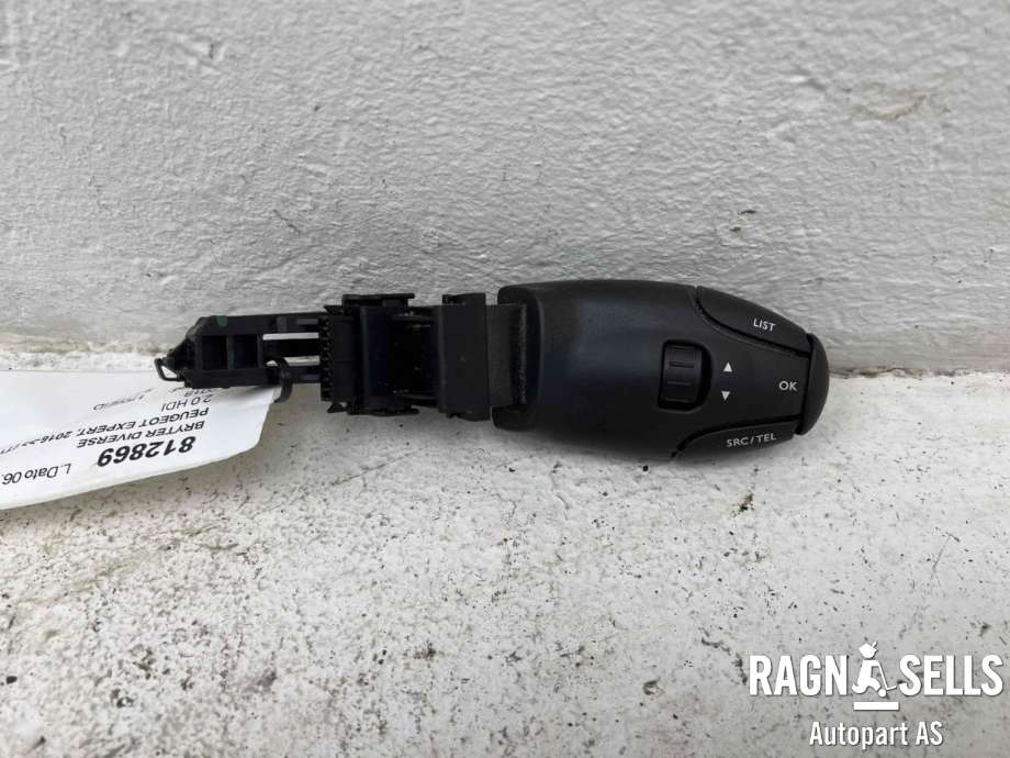 Bryter diverse til Peugeot Expert, 2016-->> (Type III)  (98 093 198 ZD)