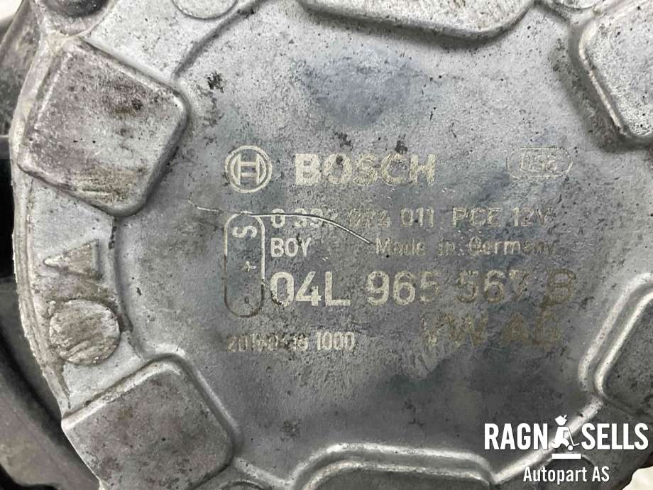 Vannpumpe elektrisk til VW Golf VII 2012-2017 (Fase 1)  (BOSCH|04L965567B|04L 965 567|0392024011)