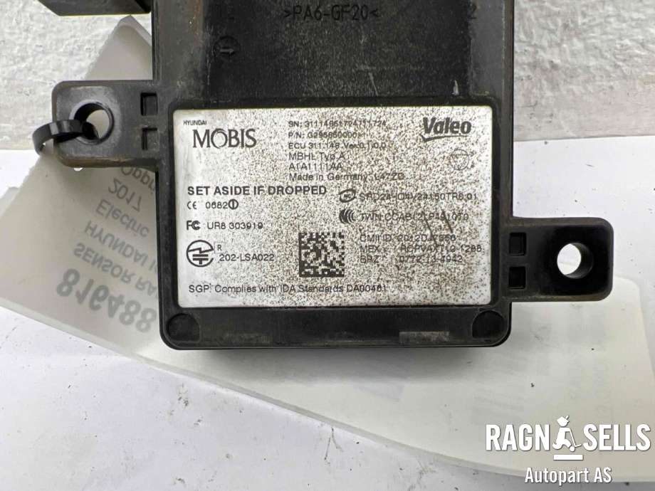 Sensor radar til Hyundai Ioniq Electric 2016-2019 (Fase 1)  (95811G2000|)