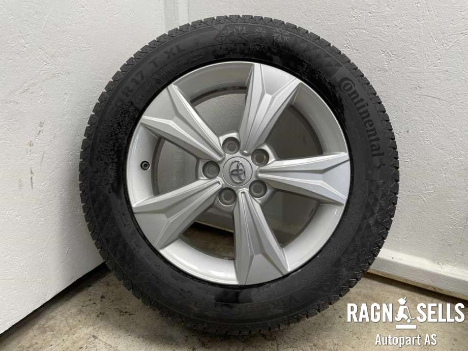 Hjulsett aluminium vinter til Toyota C-HR 2016-->> (CONTINENTAL|5X114.3/ET45/60.1|215/60R17|PW457-10001)