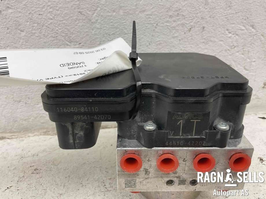 ABS sentral til Toyota RAV4 2019-->> (Type V)  (116040-84110| 44510-42202|89541-42D70|4405042J72)