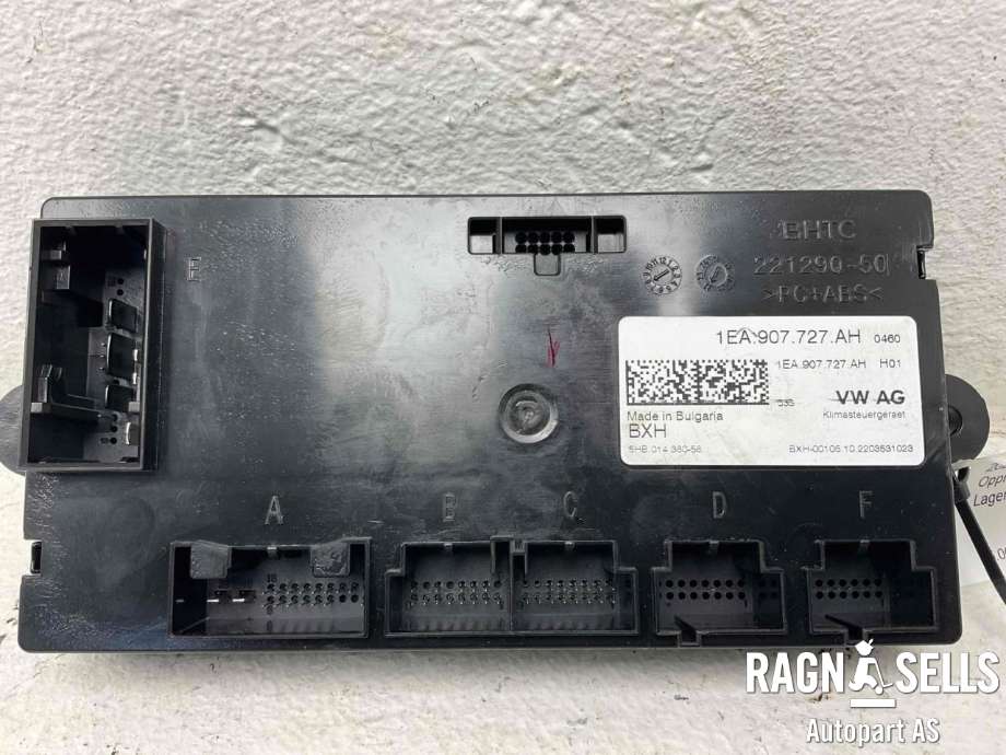 Styreenhet klima/aircondition til VW ID.4 2020-->>  (1EA 907 727 AH|)