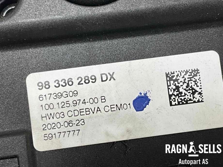 Girstang/girvelger automat til Peugeot e-208 2019-->>  (98336289DX|1663576080|)