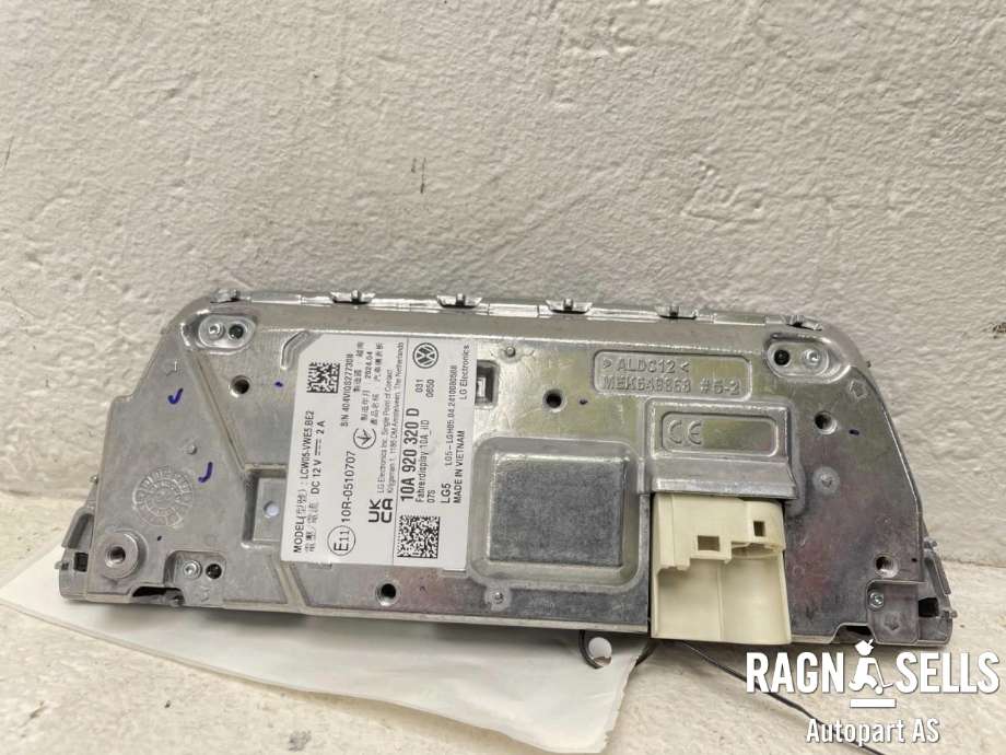 Instrumentpanel til VW ID.4 2020-->>  (10A 920 320 D|)
