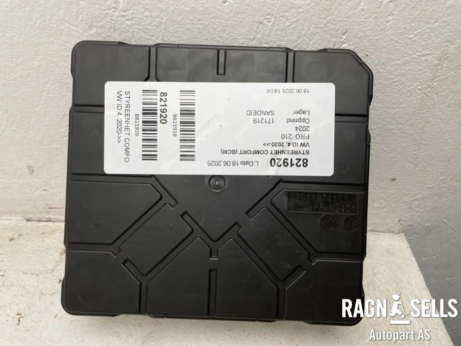 Styreenhet comfort (BCM) til VW ID.4 2020-->>  (1EE 937 089 B|)