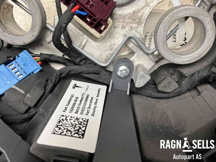 Airbag ratt til Tesla Model Y 2021-2024 (Type I) (1626599-00-B|)