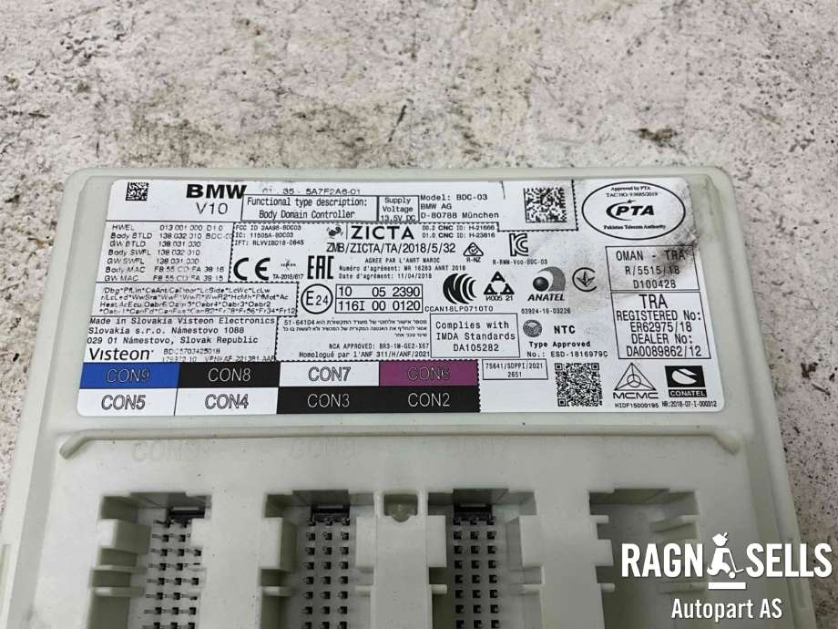 Styreenhet diverse til BMW i4 2021-->> (G26) (G26) (61 35 5 A7F 2A6|)