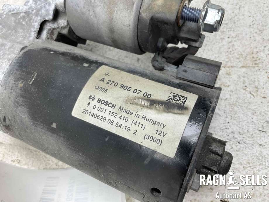 Starter til Mercedes GLA 2014-2020 (X156) (X156) (A2709060700|A 645 906 08 00|0001152410)