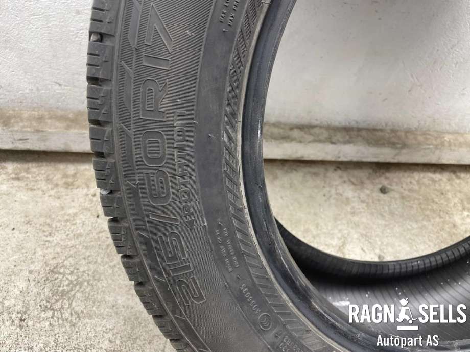 Dekk vinter piggfri til Mitsubishi ASX 2010-2019 (NOKIAN|215/60R17|)