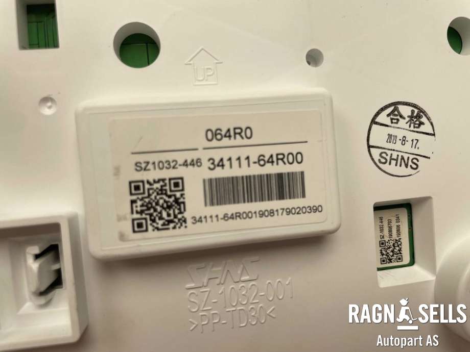 Speedometer til Suzuki SX4 S-CROSS 2013-->> (Type II)  (34111-64R00|SZ1032-446|)
