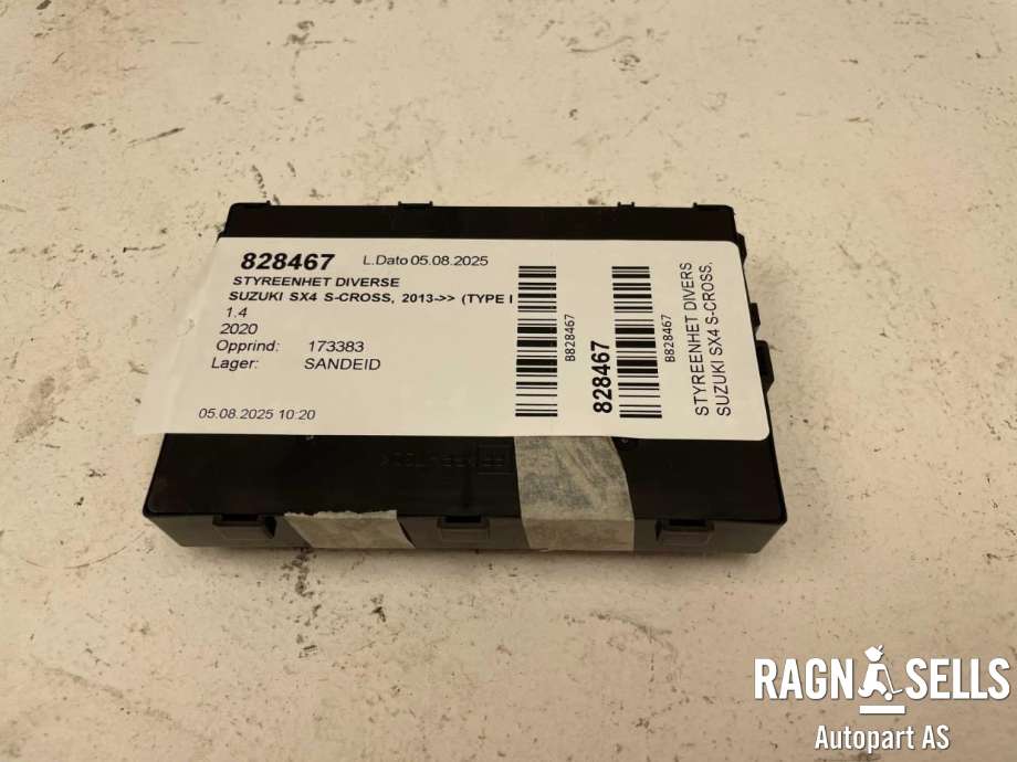 Styreenhet diverse til Suzuki SX4 S-CROSS 2013-->> (Type II)  (37171-61MD0|37171-61MD0-000|)