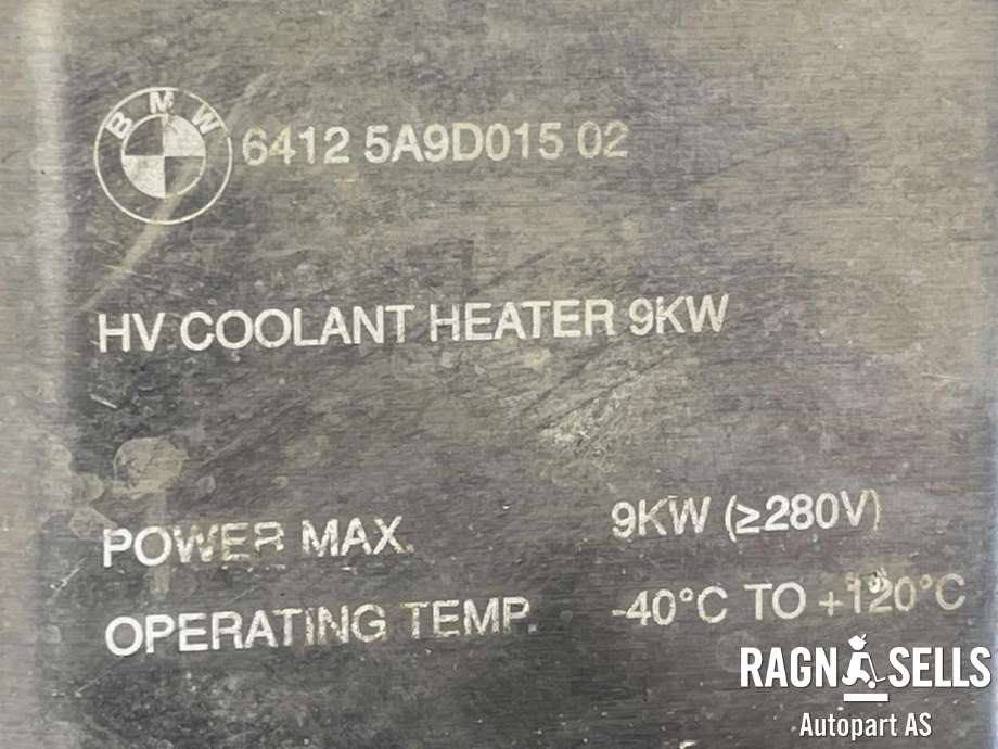 Varmeapparat register til BMW iX1 2023-->> (U11) (U11) (64 12 5 B36 BF9|64 12 5 A9D 015|)