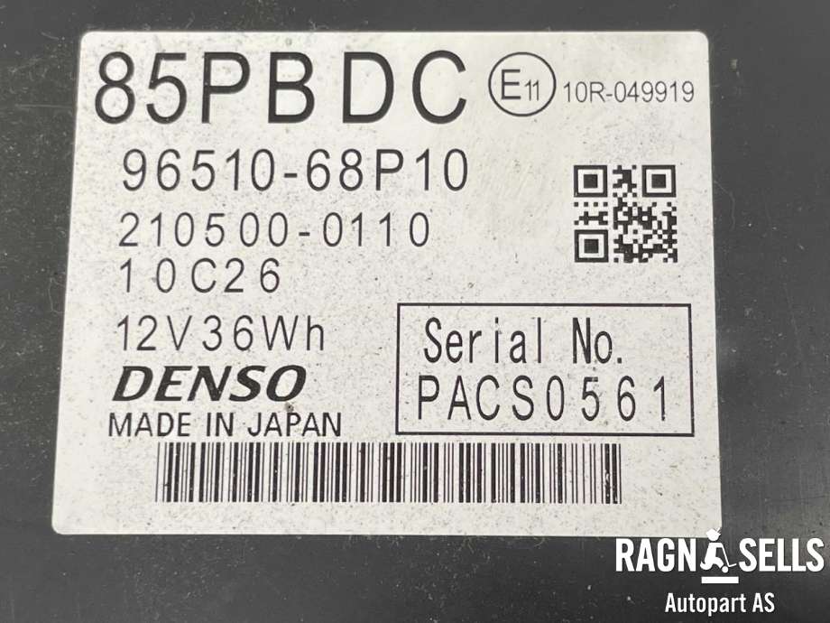 Batteri 12V til Suzuki Swift 2017-->>  (96510-68P10|210500-0110|9651068PV5)