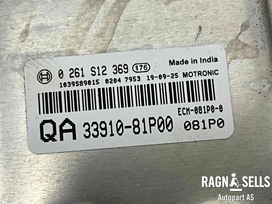 Styreenhet motor til Suzuki Swift 2017-->>  (33910-81P00-000|33910-81P00|0261S12369)