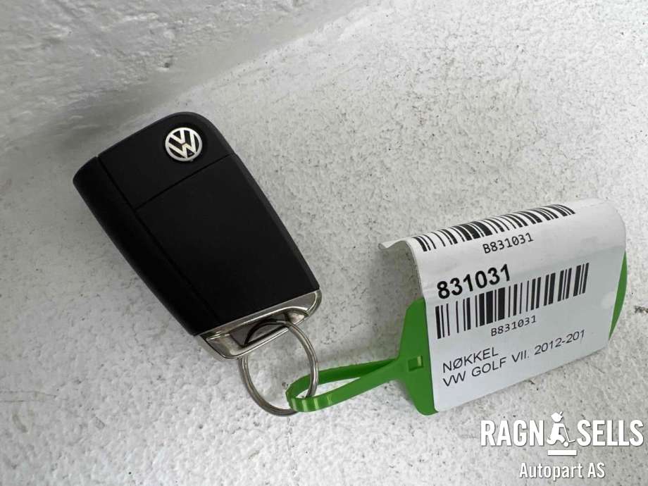 Nøkkel til VW Golf VII 2012-2017 (Fase 1) (5G0 959 752 BA|)