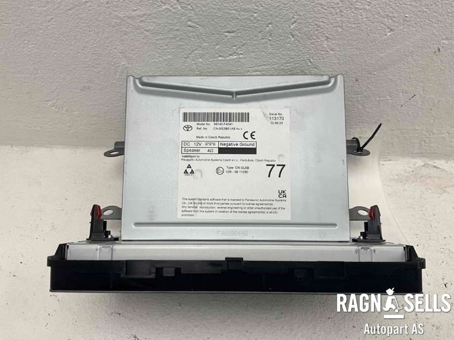 Bilstereo navigasjon til Toyota C-HR 2016-->>  (86140F4341|CN-SS2BE1AE|)