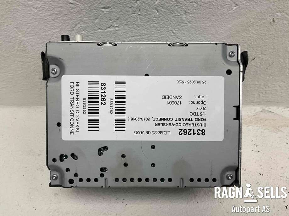 Bilstereo CD-veksler til Ford Transit Connect 2013-2018 Type II, Fase 1  (F1BT-18C815-HL|F1BT-18C815-HR|)