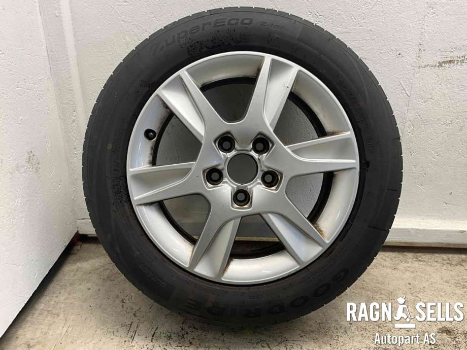 Hjulsett aluminium sommer til Audi A3 2012-2016 (Type III, Fase 1) (GOODRIDE|5X112/ET50/57.1|205/55R16|8P0601025AN)