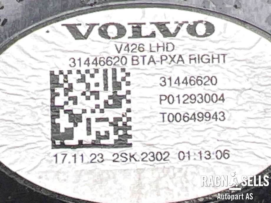 Baklykt høyre indre til Volvo XC60 2017-->> (Type II) (31446620|)