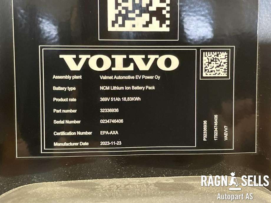 Batteripakke hybrid til Volvo XC60 2017-->> (Type II) (36010922|36010923|)