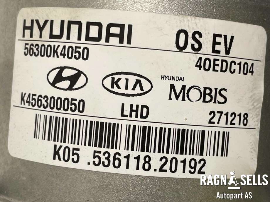 Rattaksel elektrisk servo til Hyundai Kona 2017-2021 (Type I, Fase 1)  (56300K4050|56310K4050|K4563-99500)