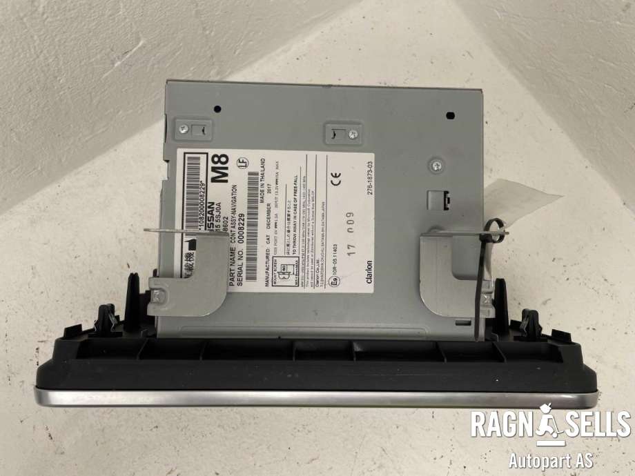 Bilstereo til Nissan Leaf 2018-->> (Type II)  (25915-5SJ0A|259155SJ0A|)