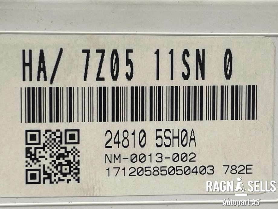 Instrumentpanel til Nissan Leaf 2018-->> (Type II) (24810-5SH0A|248105SH0A|7Z05 11SN 0)