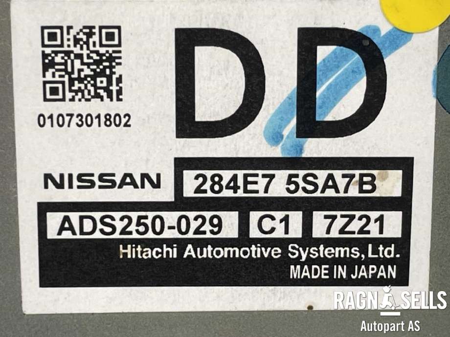 Styreenhet diverse til Nissan Leaf 2018-->> (Type II)  (284E75SA7B|)