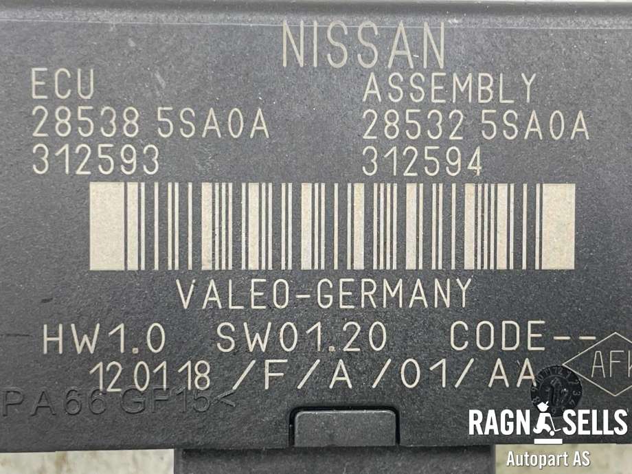 Styreenhet diverse til Nissan Leaf 2018-->> (Type II) (285385SA0A|285325SA0A|)
