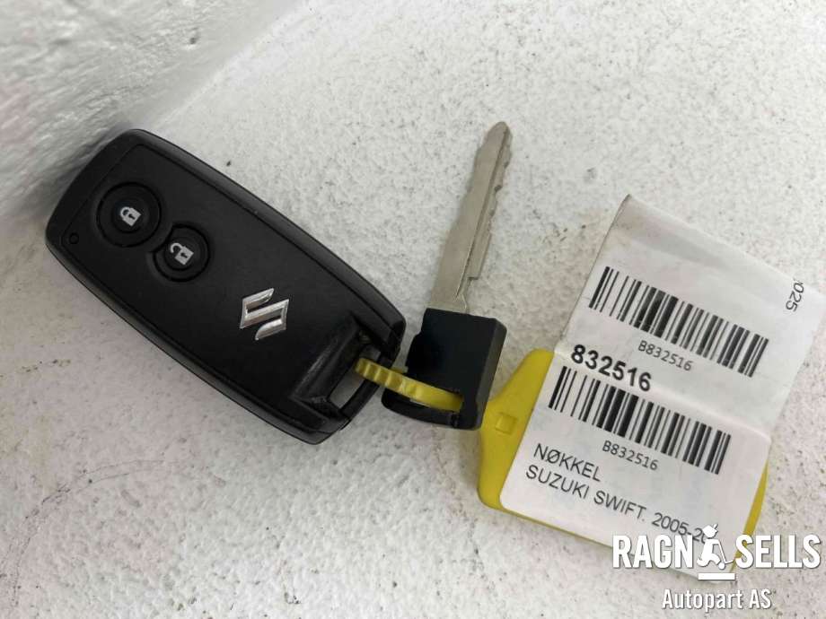 Nøkkel til Suzuki Swift 2005-2010 (37172-62JV0|)