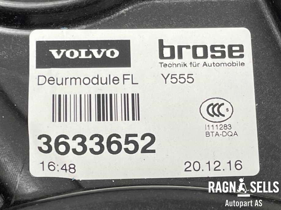 Ruteheis venstre foran til Volvo V40 2012-2019  (31276215|31253061|31301555)