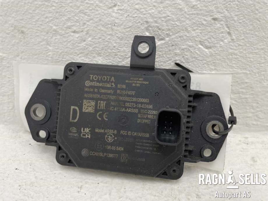 Sensor radar til Toyota C-HR 2016-->> (CONTINENTAL|88210-F4070|)