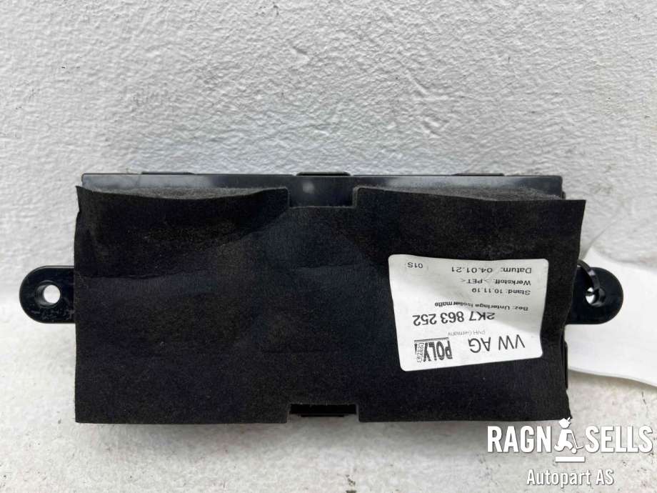 Styreenhet klima/aircondition til VW Caddy 2020-->> (Type IV)  (5WA 907 727 N|)