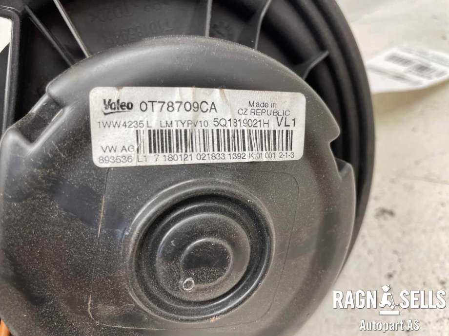 Varmeapparat motor til VW Caddy 2020-->> (Type IV)  (5WB 819 015 A|5Q1 819 021 H|0T78709CA)