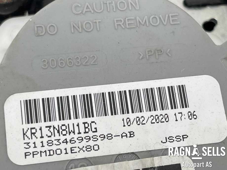 Sikkerhetsbelte bak venstre til VW Caddy 2020-->> (Type IV)  (2K7 857 805|)