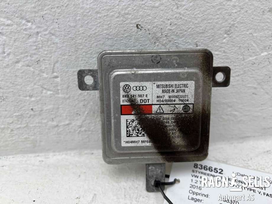 Styreenhet xenon/ballast til VW Polo 2014-2017 (Type V, Fase 2)  (8K0 941 597 E|)